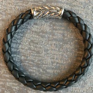 David Yurman Chevron Bracelet Black